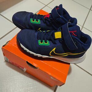 Nike Big Kids Kyrie Flytrap 4 Blue Yellow CT5536-40, missing insole0